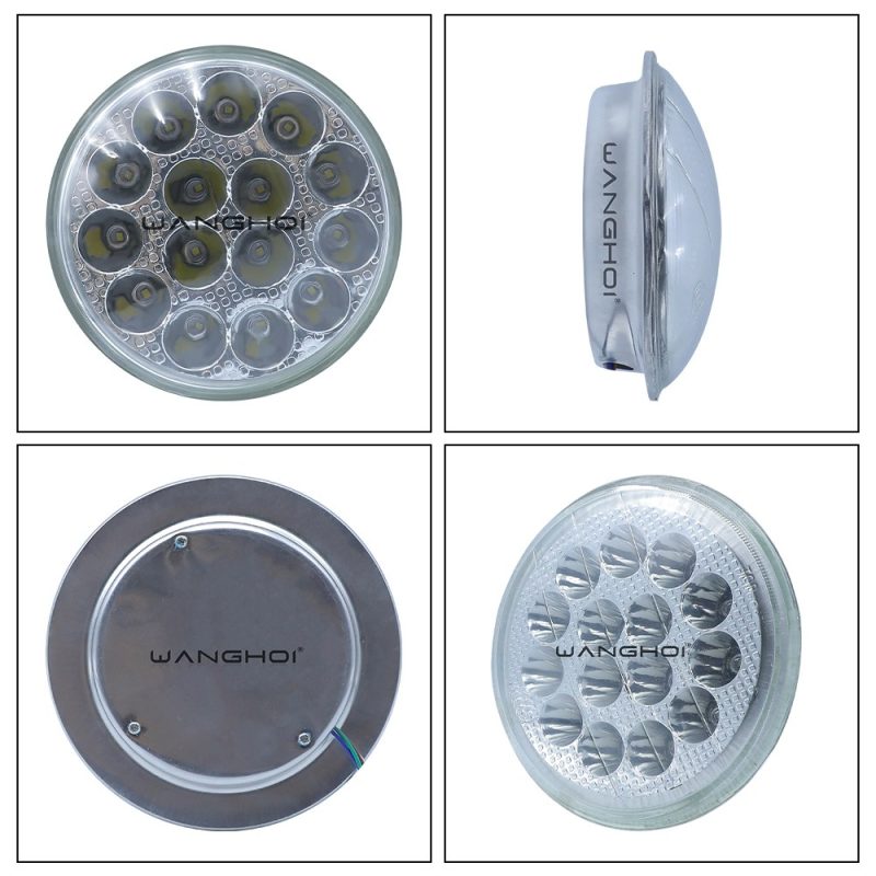 Prince Round Motorcycle Led Work Light Clear Lens Variant Clear lens variant reference for catalog shortlisting.
