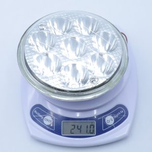 Prince Round Motorcycle Led Work Light Package Weight Reference Package and weight reference for B2B packing checks.