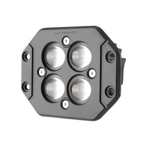 Recessed 4 Bead Color Led Work Light 02 Recessed Four Bead Clear Clear front reference for recessed 4-bead color LED work light