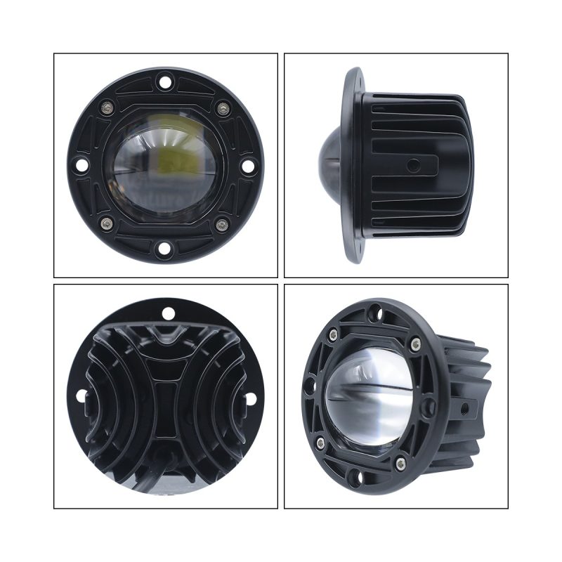 Recessed Bi Color Led Fog Light Round Rectangular Options 01 Recessed Bicolor Round Main Recessed Bi-Color LED Fog Light Round and Rectangular Options