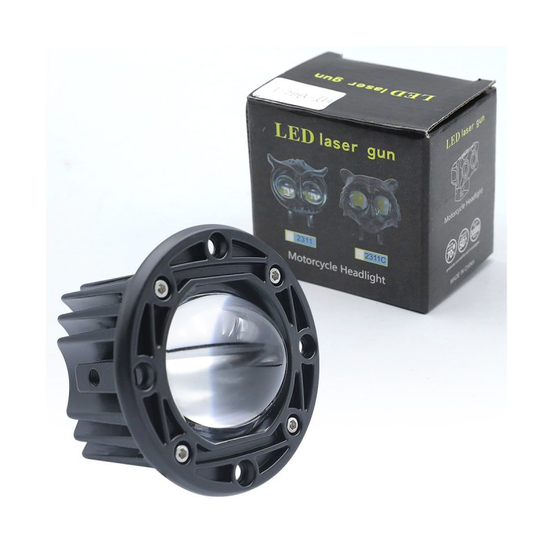Recessed Bi Color Led Fog Light Round Rectangular Options 03 Recessed Bicolor Round Box Recessed bi-color LED fog light round package reference