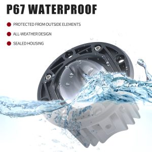 Waterproof source reference image for the recessed bi-color LED spotlight series.