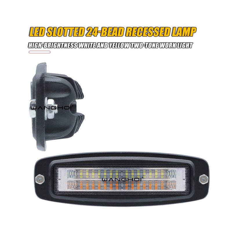 Recessed Linear Led Work Light Bar Options 01 Recessed Linear Led Work Light Bar Options 01 Recessed Linear LED Work Light Bar Options