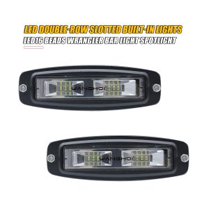 Recessed Linear Led Work Light Bar Options 02 Recessed Linear Led Work Light Bar Options 02 Recessed Linear LED Work Light Bar Options dual-row front reference
