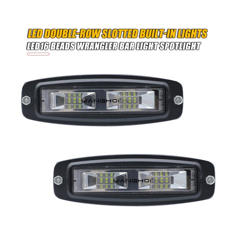 Recessed Linear Led Work Light Bar Options 02 Recessed Linear Led Work Light Bar Options 02 Recessed Linear LED Work Light Bar Options dual-row front reference