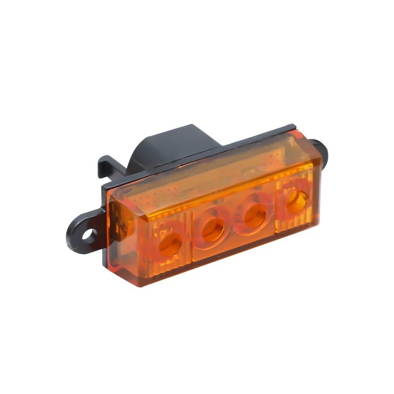 Rectangular Amber Led Grille Marker Light Main Rectangular Amber LED Grille Marker Light Kit Series