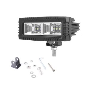 Hardware reference for rectangular dual-lens LED work light