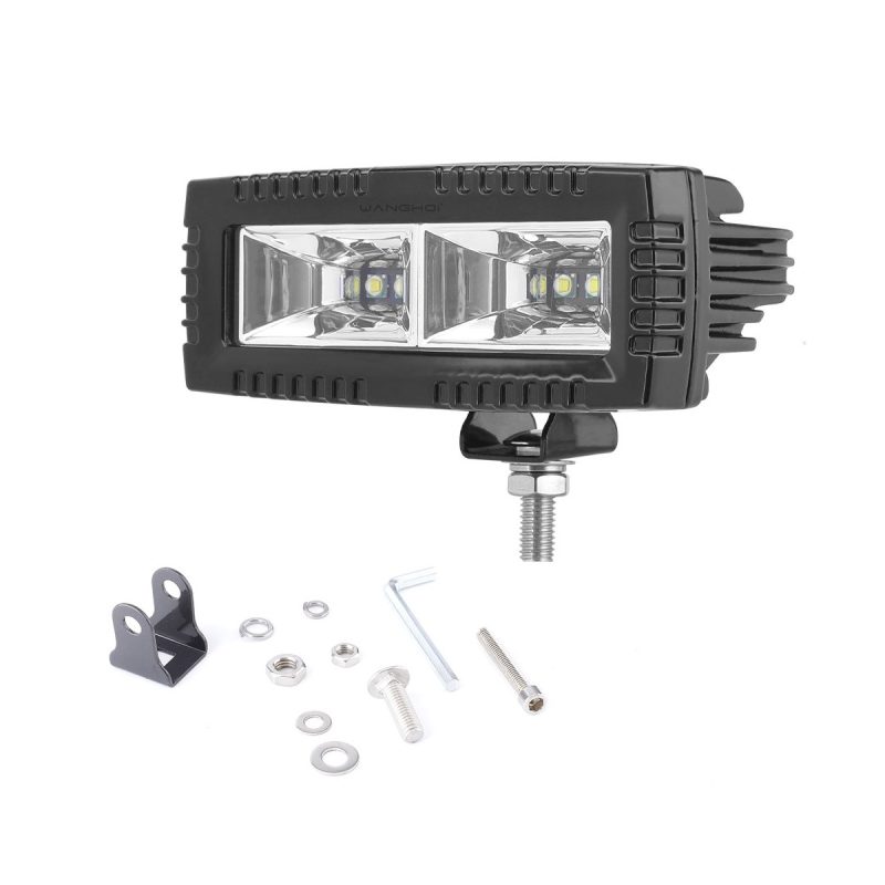Hardware reference for rectangular dual-lens LED work light