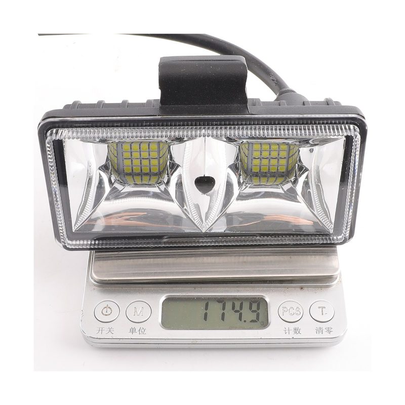 Rectangular Dual-Row Clear-Lens LED Work Light package or lighting reference