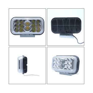 Structure reference for rectangular external motorcycle LED lens headlight