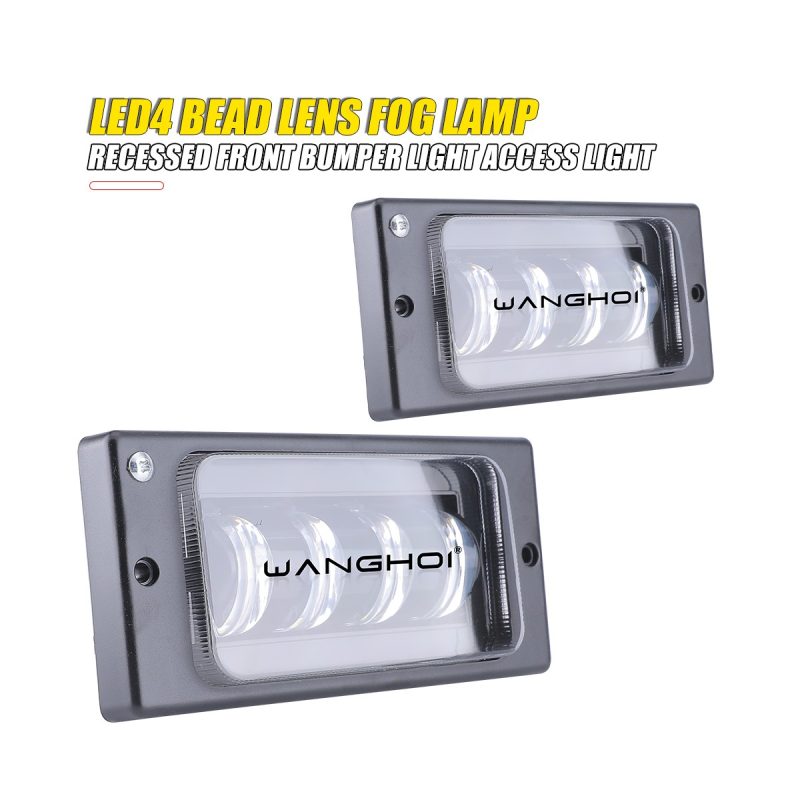Rectangular Four Bead Led Front Light 01 Rectangular Four Bead Led Front Light 01 Rectangular Four-Bead LED Front Light
