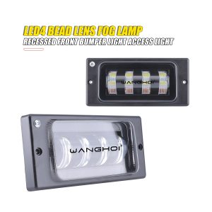 Rectangular Four Bead Led Front Light 03 Rectangular Four Bead Led Front Light 03 Rectangular Four-Bead LED Front Light front product reference
