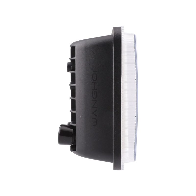 Rectangular Reflector Three Row Led Work Light 03 Reflector Three Row Side Side view of rectangular reflector three-row LED work light