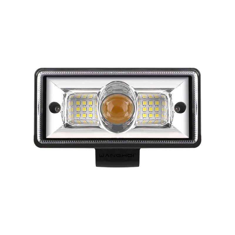 Rectangular Single Projector Lens LED Work Light