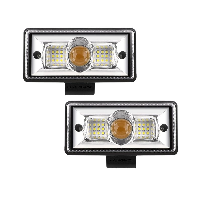 Rectangular Single Projector Lens LED Work Light multi-view product reference