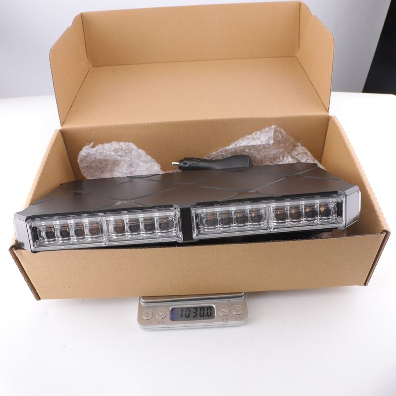 Rectangular Yellow Led Truck Warning Light Package Weight Package and weight reference from the supplied source image.