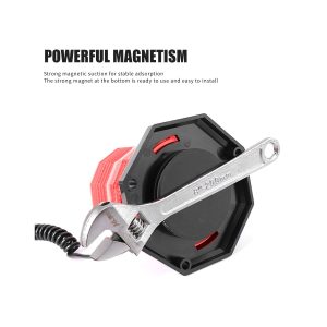Red Magnetic Led Roof Warning Light Magnetic Base Magnetic base source reference for roof placement checks.