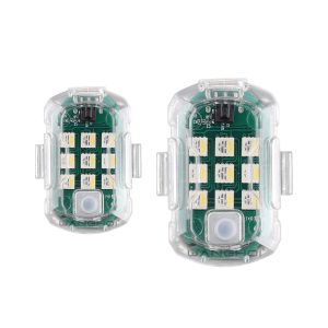 Remote Control Mini LED Flashing Warning Light Options
