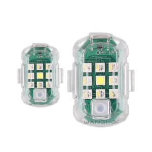 Black-shell side reference for remote control mini LED flashing warning light