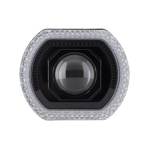 RGB Angel Demon Eye Built-In Projector Lens