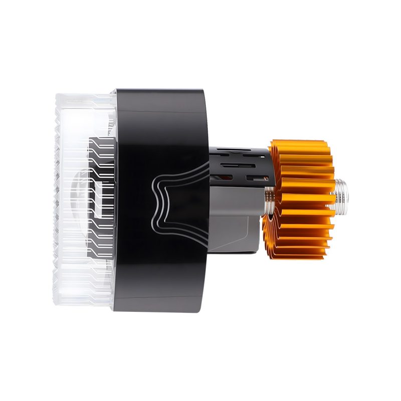 RGB Angel Demon Eye Built-In Projector Lens rear or housing reference