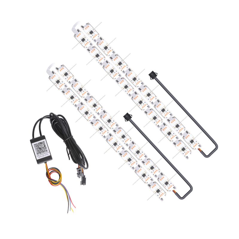 Strip reference for RGB app crystal teardrop LED DRL strip