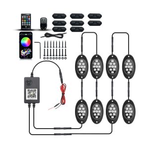 RGB Car Chassis Underglow Ambient Light Kit
