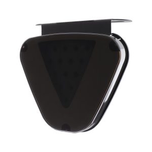 Black front reference for RGB cat-eye truck warning marker light