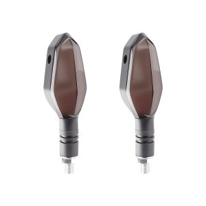 Rgb Diamond Motorcycle Led Drl Turn Signal 01 Main One To One Front Product Pair RGB Diamond Motorcycle LED DRL Turn Signal Pair