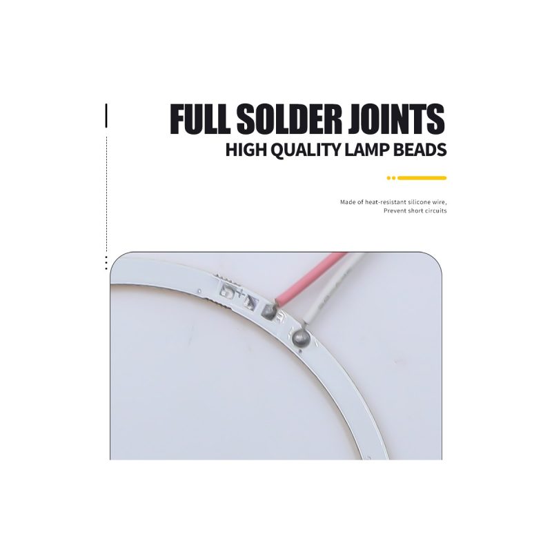 Rgb Fiberglass Panel Angel Eye Halo Ring Set 02 Rgb Fiberglass Halo Solder Solder joint detail for RGB fiberglass panel angel eye halo ring