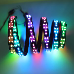 Rgb Flowing Arrow Led Tailgate Light Strip Rgb Effect Colorful RGB lighting-effect product photo from the supplied image set.