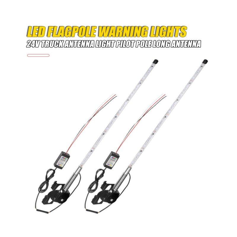 Rgb Led Flagpole Whip Light Remote App Options 04 Flagpole Whip App80 Pair RGB LED flagpole whip light 80cm pair reference