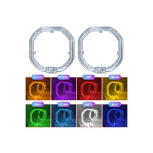 RGB light guide angel eye halo ring color options
