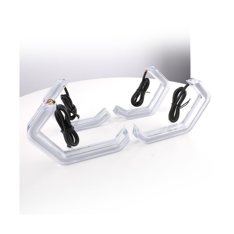 Rgb Spoon Shape Angel Eye Halo Kit 03 Rgb Spoon Shape Angel Eye Halo Kit 03 RGB Spoon Shape Angel Eye Halo Kit side or wiring reference