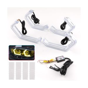 Rgb Spoon Shape Angel Eye Halo Kit 05 Rgb Spoon Shape Angel Eye Halo Kit 05 RGB Spoon Shape Angel Eye Halo Kit lighting effect reference