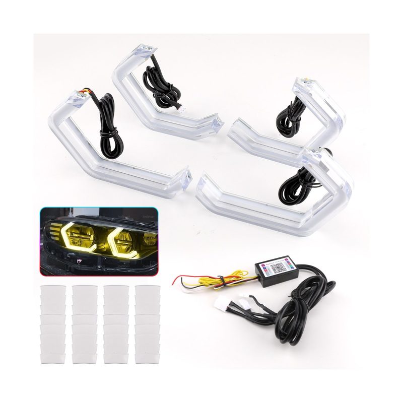 Rgb Spoon Shape Angel Eye Halo Kit 05 Rgb Spoon Shape Angel Eye Halo Kit 05 RGB Spoon Shape Angel Eye Halo Kit lighting effect reference