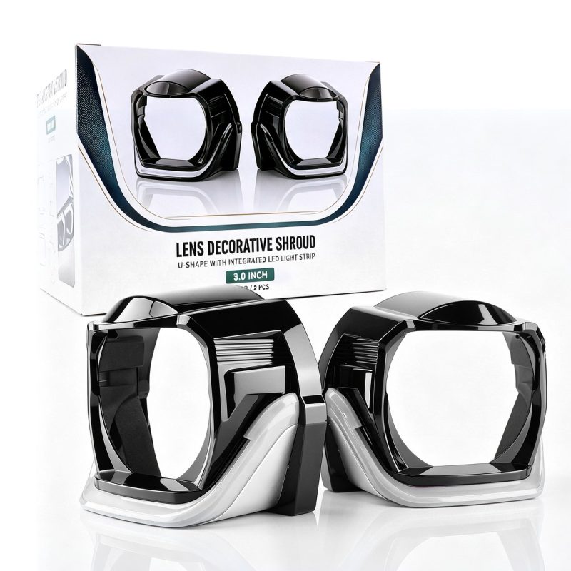 Rgb U Shaped Projector Shroud Packaging Reference Packaging reference for paired 2.5 inch U-shaped projector shrouds.