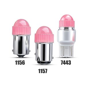 Ribbed Dome LED Brake Position Bulb 1156 1157 7443