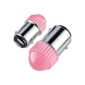 Ribbed dome LED brake position bulb angle view