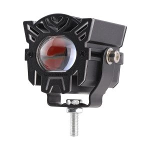 Robot Style Single Lens Led Spotlight Red Lens View Red lens product view from the supplied source image.