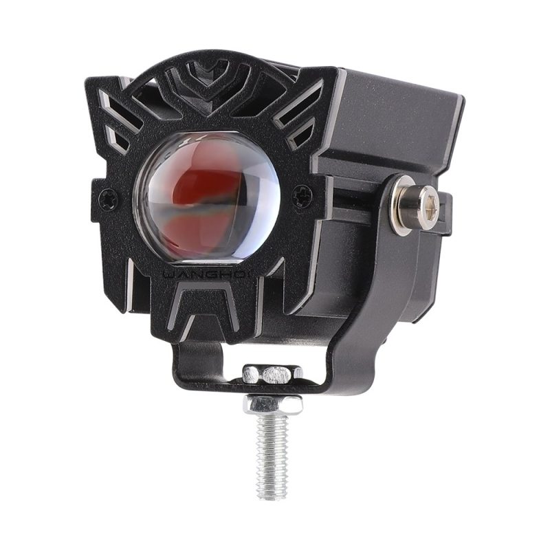 Robot Style Single Lens Led Spotlight Red Lens View Red lens product view from the supplied source image.