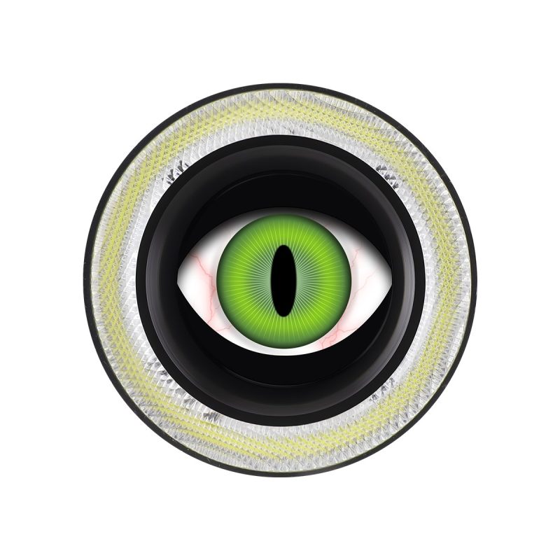 Round Angel Eye LED Car Fog Light multi-view product reference