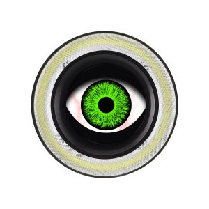 Round Angel Eye LED Car Fog Light package or application reference