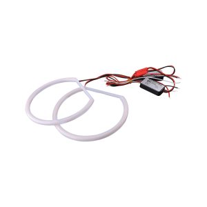 Round Bone Cob Angel Eye Halo Ring Kit Main Round Bone COB Angel Eye Halo Ring Kit 12V-24V Yellow