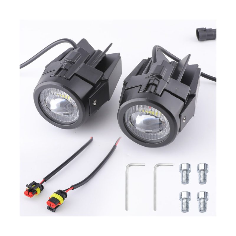 Round Cob Motorcycle Auxiliary Spotlight Pair 05 Round Cob Motorcycle Auxiliary Spotlight Pair 05 Round COB Motorcycle Auxiliary Spotlight Pair kit reference