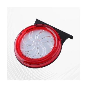 Round Colorful Led Rear Tail Light 05 Round Tail Flat Round colorful LED rear tail light flat product view
