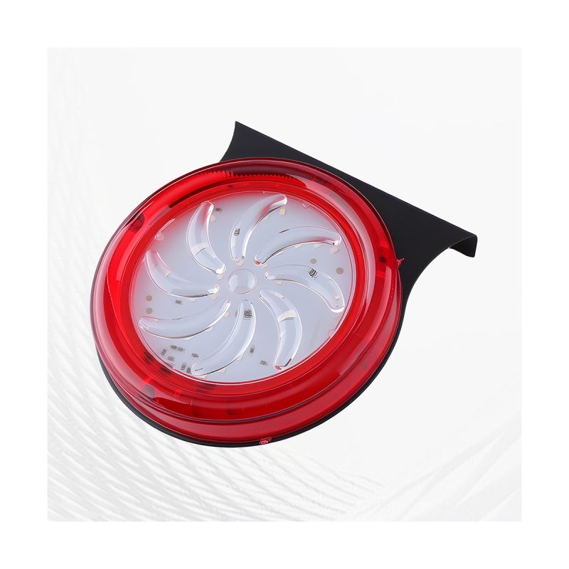 Round Colorful Led Rear Tail Light 05 Round Tail Flat Round colorful LED rear tail light flat product view