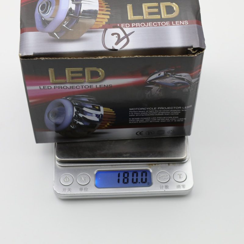 Round Dual Eye Angel Eye Headlight Package Reference Package reference image for B2B sample and packing checks.