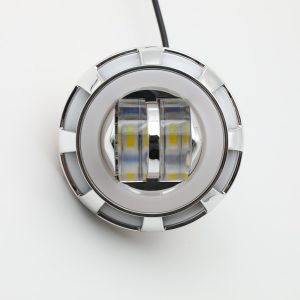 Round Dual Eye Angel Eye Motorcycle Headlight Lens Main Round Dual-Eye Angel Eye Motorcycle Headlight Lens