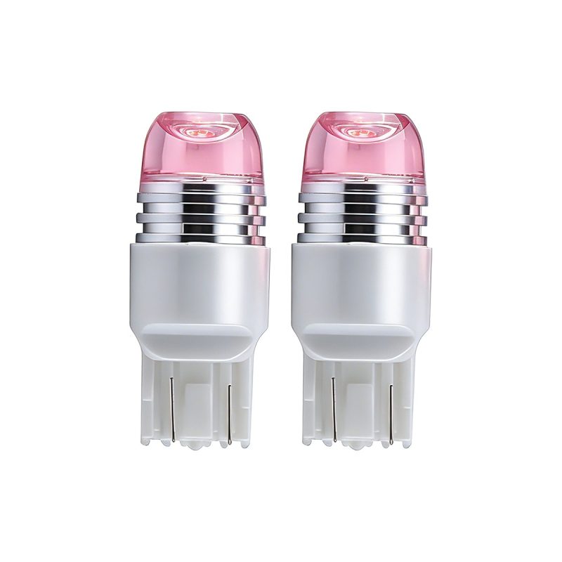 Round Lens Led Brake Position Bulb 1156 1157 7443 02 Round 7443 Pair Round lens 7443 wedge LED brake position bulb pair